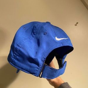 Blue Nike Adjustable Dry-Fit Cap